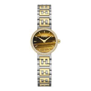 Fendi Forever  Diamond Watch Two Tone Womens